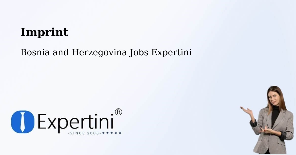 Imprint – Teslić - Bosnia and Herzegovina Jobs Expertini