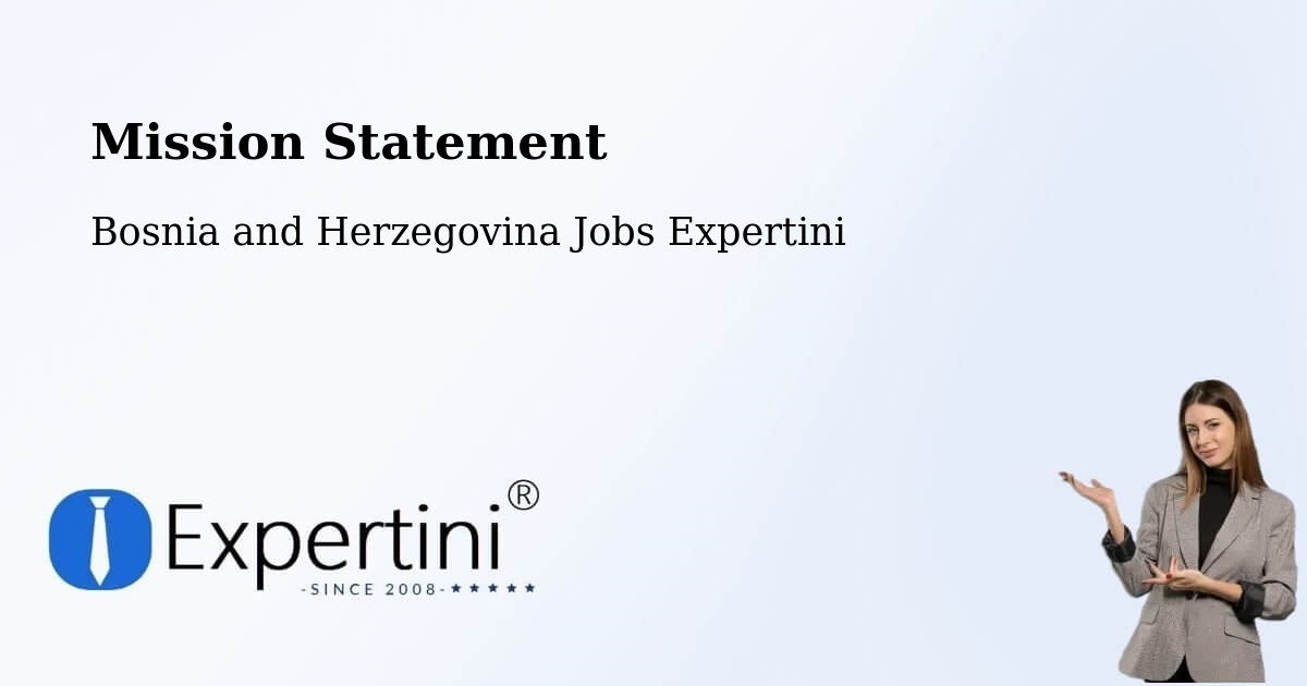 Corporate Mission – Teslić - Bosnia and Herzegovina Jobs Expertini