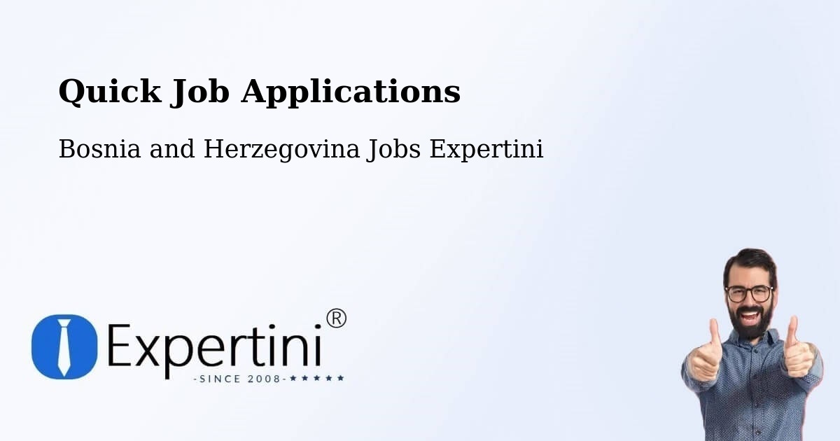 Quick Apply Feature – Teslić - Bosnia and Herzegovina Jobs Expertini